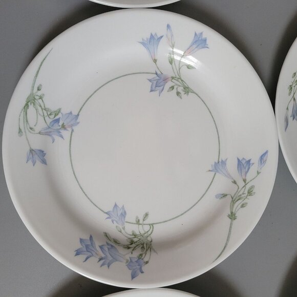 CORELLE BLUE DUSK BREAD DESSERT PLATES LOT OF 6 - Picture 2 of 5